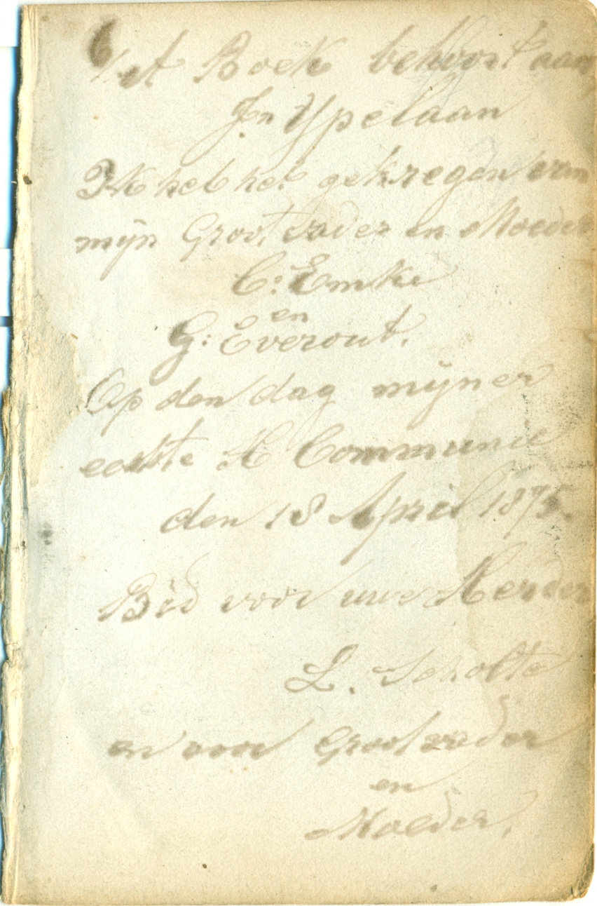 Kerkboek 1875