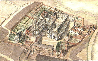 St.-Bertijnsabdij in 1756