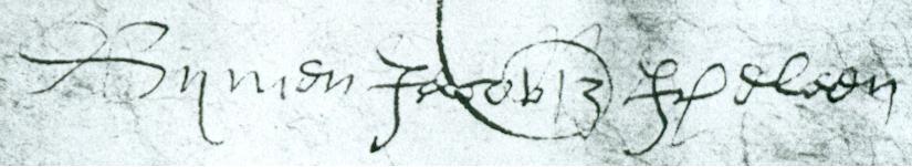 Ondertekening 1659