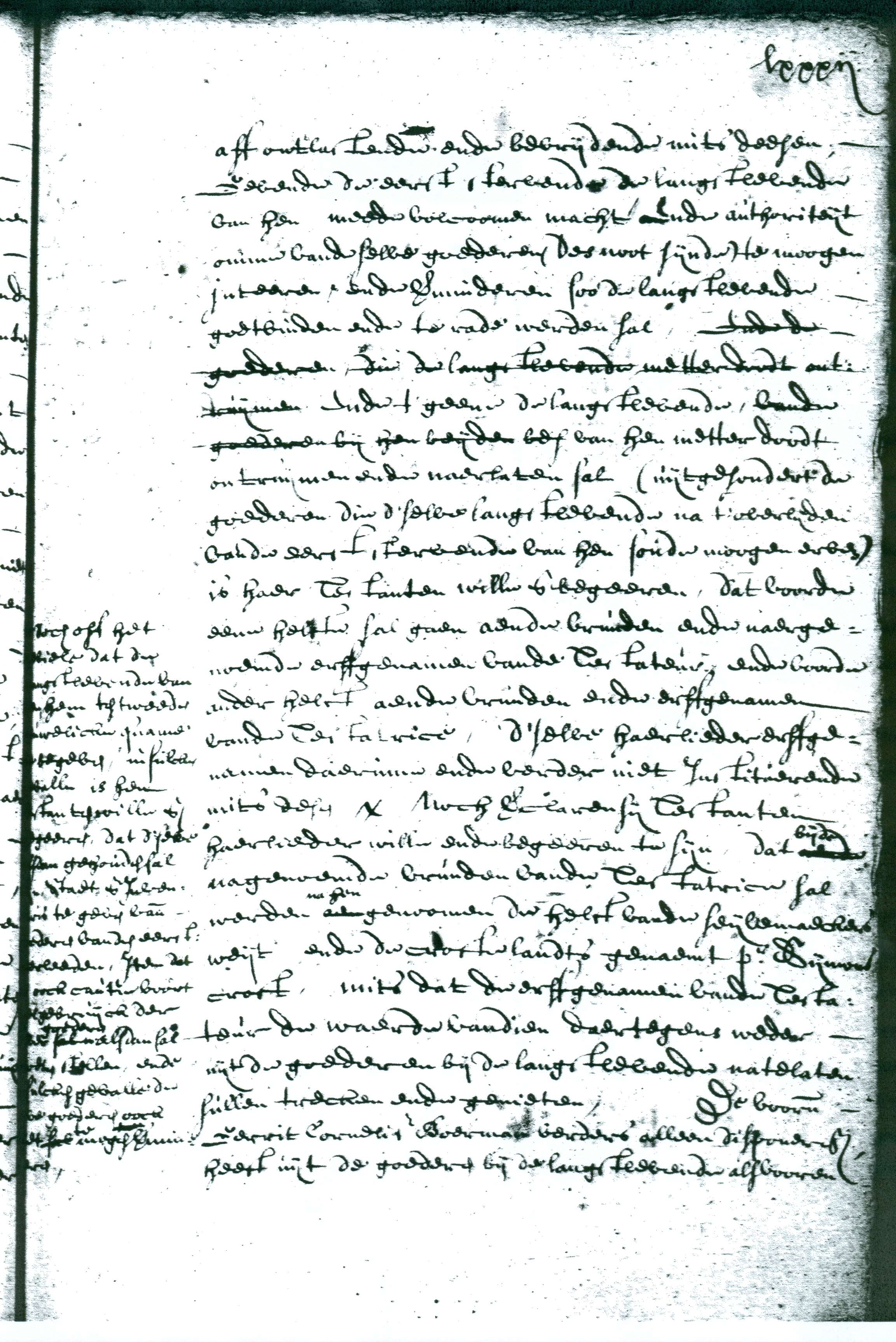 Testament 1663, pagina 3
