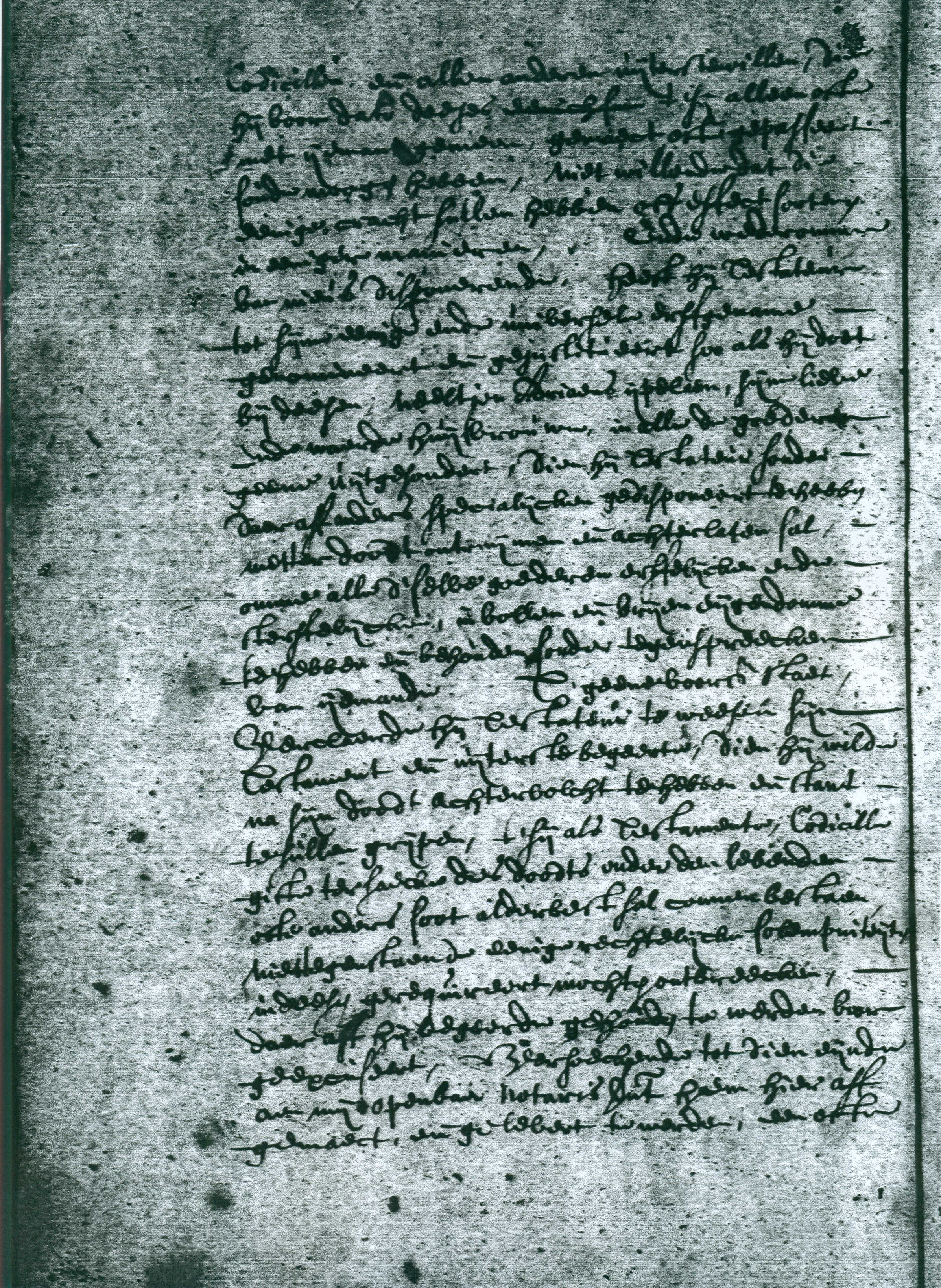 Testament 1667, pagina 2