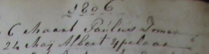 R.K. overlijdensinschrijving Albert IJpelaan, Limmen 1806
