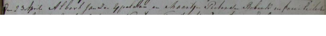 R.K. huwelijksinschrijving Albert IJpelaan en Maartje Roobeek, Limmen 1809